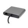 ADAPTADOR USB C M-VGA+HDMI+RJ45+DP