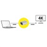 ADAPTADOR HDMI HEMBRA HEMBRA AEREO 4K@60