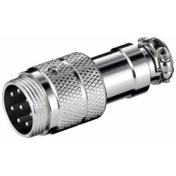 CONECTOR MICROFONICO 8POLOS M AEREO
