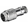 CONECTOR MICROFONICO 8POLOS M AEREO