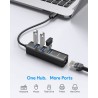 ADAPT USB A 3.0-RJ45 H100/1000 ETHER+HUB