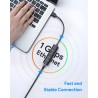 ADAPT USB A 3.0-RJ45 H100/1000 ETHER+HUB