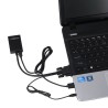 CONVERTIDOR VGA M+AUDIO A HDMI H 15cm