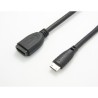 ADAPTADOR HDMI HEMBRA-MINI HDMI M 15cm