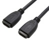 CABLE ADAPTADOR HDMI H-H 0,2M 4K NEGRO