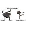 ADAPTADOR MINIDP M-HDMI+DVI+DP H ACTIVO