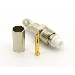 CONECTOR FME HEMBRA RG223 CRIMPAR