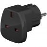 ADAPTADOR DE UK A EUROPA NEGRO CON TT