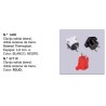 CONECTOR SCHUKO MACHO BLANCO CODO 90º