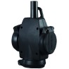 CONECTOR SCHUKO 3xHEMBRA GOMA NEGRO