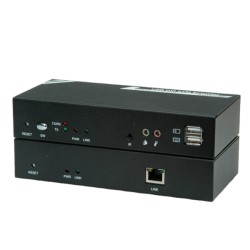 EXTENSOR DVI+ AUDIO POR CAT5E hasta 150m