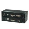 EXTENSOR DVI+ AUDIO POR CAT5E hasta 150m
