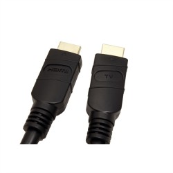 CABLE HDMI M-M V.2.0 25M AMPLIFICADO 4K