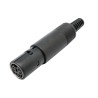 CONECTOR MINIDIN 6P H AEREO PLASTICO