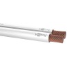 CABLE PARALELO PLASTICO BLANCO 2X4