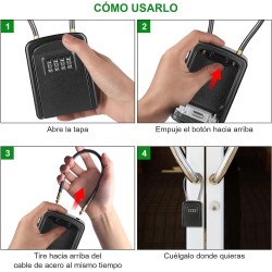 CAJA SEGURIDAD CLAVE LLAVES Tipo CANDADO