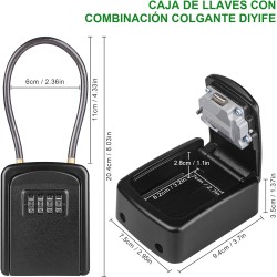 CAJA SEGURIDAD CLAVE LLAVES Tipo CANDADO