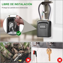 CAJA SEGURIDAD CLAVE LLAVES Tipo CANDADO