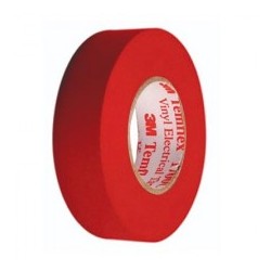 CINTA AISLANTE TEMFLEX 155 ROJO 19mm
