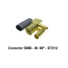 CONECTOR SMB H REVERSE CODO 90º ST212