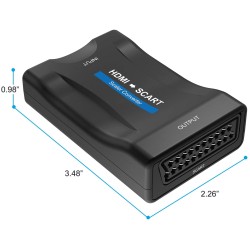 COVERSOR HDMI a EUROCONECTOR SCART 21p