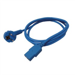 CABLE ALIMENTACION RED-CPU C13 1,8M AZUL