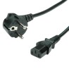CABLE ALIMENTACION RED-CPU C13 1,8M NEGR