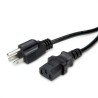 CABLE ALIMENTACION USA-C13 H 1,8M NEGRO
