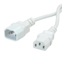 CABLE ALIMENTACION C13 H-C14 M 1,8M BLAN