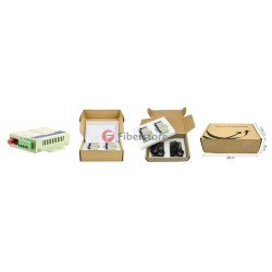 TRANSCEPTOR MM FIBRA SC-RS485-RS422-232