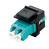 ADAPTADOR F.O. LC DUPLEX OM3 KEYSTONE AQ