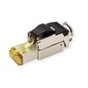CONECTOR RJ45 MACHO SFTP CAT6A AWG22-24