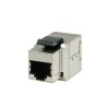 DOBLE HEMBRA RJ45 FTP CAT6A PANEL KEYSTO