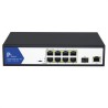 SWITCH POE 8+1 PUERTOS+SFP 10/100/1000