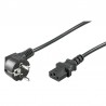 CABLE ALIMENTACION RED-CPU C13 2M NEGRO