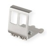 PLACA METALICA 2xRJ45 PARA CARRIL DIN KE
