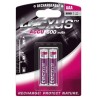 PACK 2u/ PILA HR03 RECARGABLE AAA R600mA