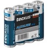 PACK 4U/ PILA LR6 ALKALINA AA TECXUS