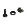 KIT TORNILLERIA PARA RACK 19" M6 NEGRO