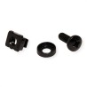 KIT TORNILLERIA PARA RACK 19" M6 NEGRO