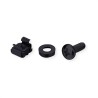 KIT TORNILLERIA PARA RACK 19" M5 NEGRO