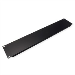 PANEL 19" 2U CIEGO COLOR NEGRO