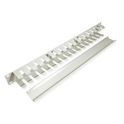 PASAHILOS 19" CON TAPA PRESION 1U 4cm G