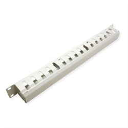 PASAHILOS 19" CON TAPA PRESION 1U 4cm G