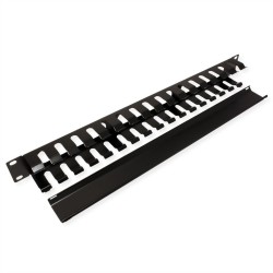 PASAHILOS 19" CON TAPA PRESION 1U 4cm N