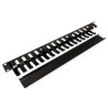 PASAHILOS 19" CON TAPA PRESION 1U 4cm N