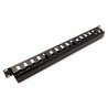 PASAHILOS 19" CON TAPA PRESION 1U 4cm N