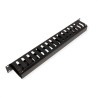 PASAHILOS 19" CON TAPA PRESION 1U 6cm N