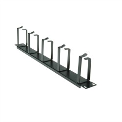 PASAHILOS 19" 1Ux5 GANCHOS METALICO 7cmN