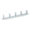 PASAHILOS 19" 1Ux5 GANCHOS PLASTICO 7cmG